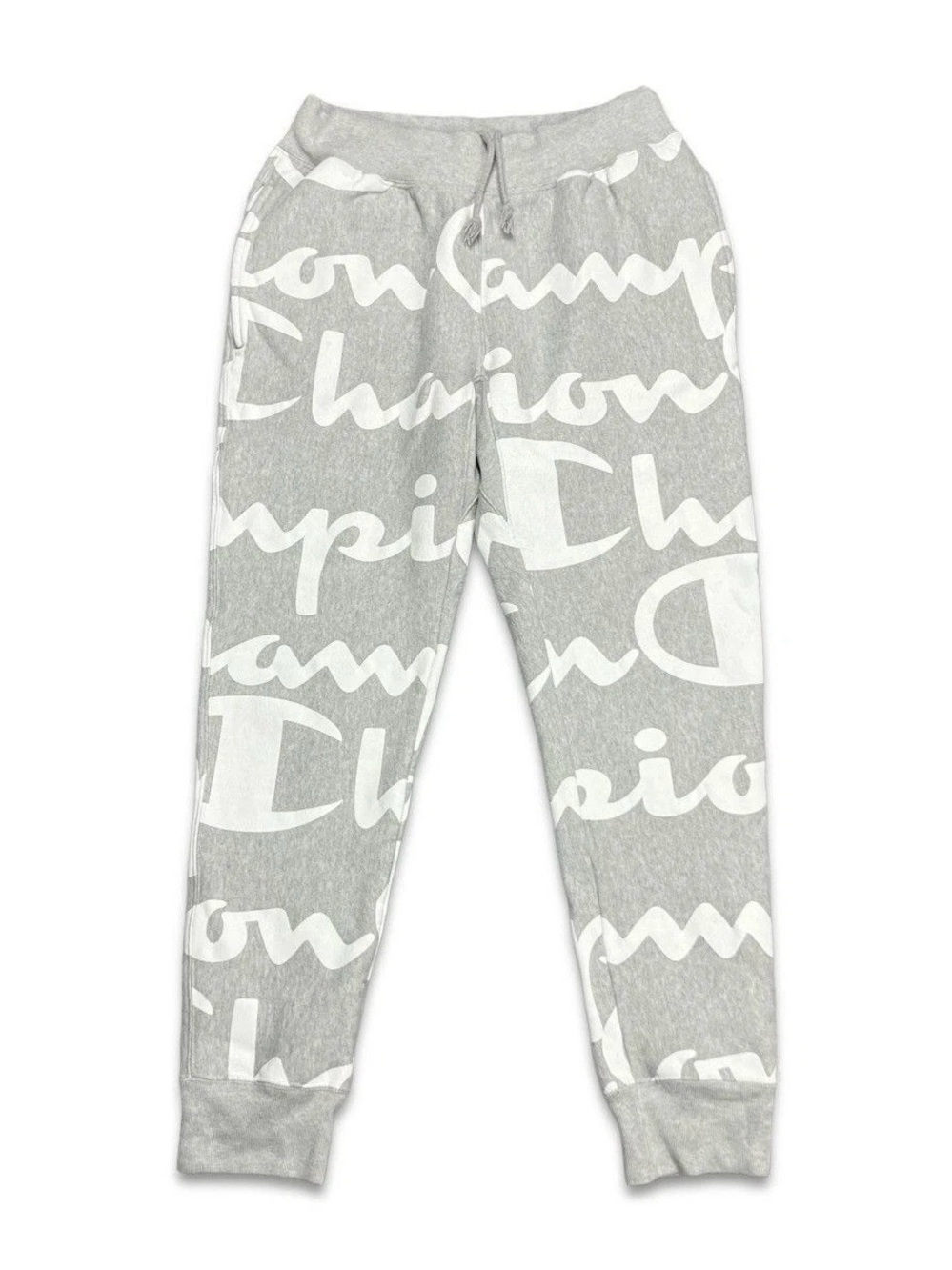 Champion Reverse Weave Script Allover Print Jogger Sweatpants